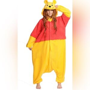 Cozy Red and Yellow Pajama Onesie